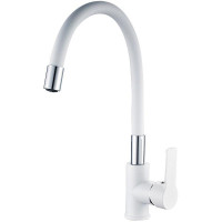 Haiba HB70113-8 смеситель для кухни, латунь, цвет белый