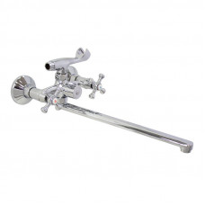 Fittap GF 204-140E смеситель для ванны, силумин, цвет хром