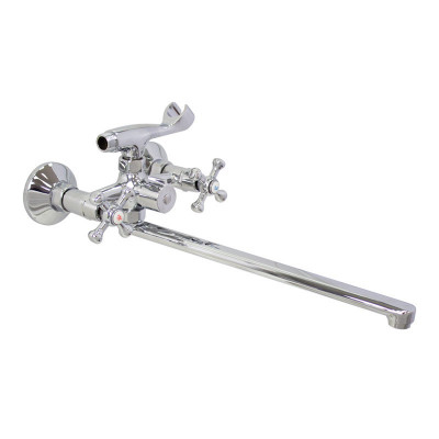 Fittap GF 204-140E смеситель для ванны, силумин, цвет хром
