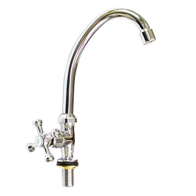 Fittap GF 204-269 кран для одной воды, силумин, цвет хром
