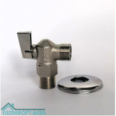 TIM BL5811A кран для сантехприборов Н×Н 1/2×1/2 PN16