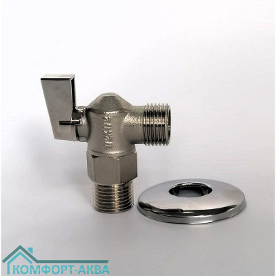 TIM BL5811A кран для сантехприборов Н×Н 1/2×1/2 PN16