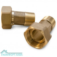 Vieir американка для счетчика 1/2×3/4 В×Н латунь CW617N, VR27-34FM