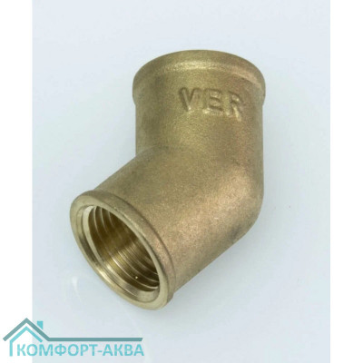 Vieir уголок 45° 1/2 В×В латунь CW617N, V33FF-45