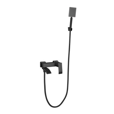 Stemix SUS 816-009 смеситель для ванны, сталь нержавеющая 304, цвет черный