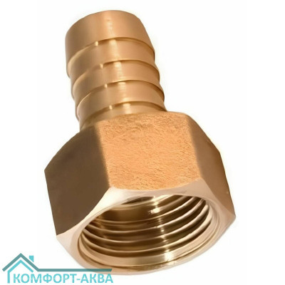 TIM штуцер В М14×3/4" 20 мм латунь CW617N, SF03-14