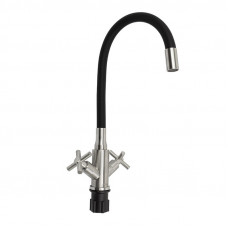 Stemix SUS 808-271F-1 BLACK смеситель для кухни, сталь нержавеющая 304, цвет черный
