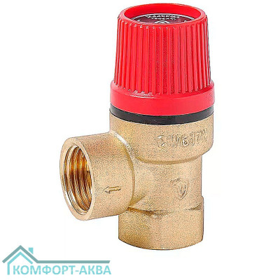 Vieir VR33FFK-2 клапан предохранительный ВР 1/2", 2 bar