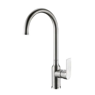 Stemix SUS 803-011F смеситель для кухни, сталь нержавеющая 304, цвет сатин