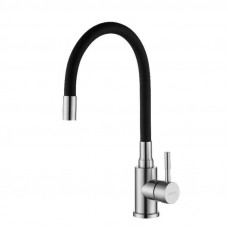 Stemix SUS 800-016F BLACK смеситель для кухни, сталь нержавеющая 304, цвет черный