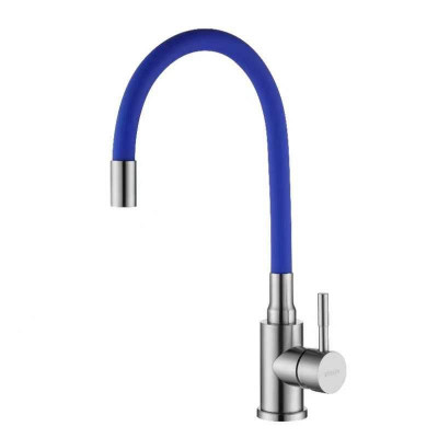 Stemix SUS 800-016F BLUE смеситель для кухни, сталь нержавеющая 304, цвет синий