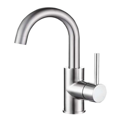 Stemix SUS 800-001F-2 смеситель для раковины, сталь нержавеющая 304, цвет хром