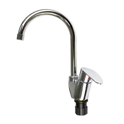 Stemix PL701-011F-2 смеситель для кухни, АВС пластик, цвет хром