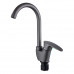 Stemix PL702-011F-2 смеситель для кухни, АВС пластик, цвет пепельный