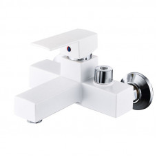 Stemix PL705-009E смеситель для ванны, АВС пластик, цвет белый