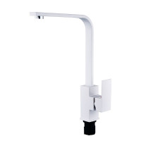 Stemix PL705-011F смеситель для кухни, АВС пластик, цвет белый