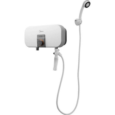 Midea MIWH-3500C водонагреватель проточный электрический 3500 Вт, цвет белый