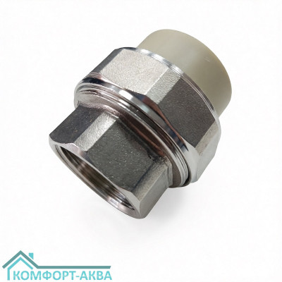 Alpha усиленная американка ВР 32×1 PPR/латунь серый