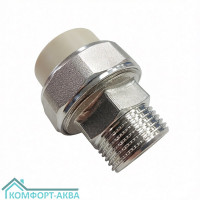 Alpha усиленная американка НР 32×1 PPR/латунь серый
