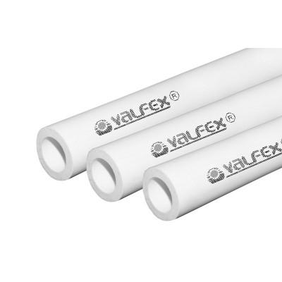 Valfex труба неармированная PPR 32 мм SDR6 PN20 белый 4 м