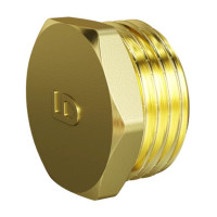 LD Pride заглушка Н 1 латунь ЛС59-1В, LD.65.505.25
