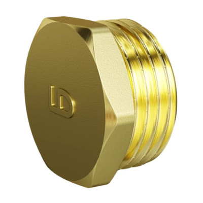 LD Pride заглушка Н 1 латунь ЛС59-1В, LD.65.505.25