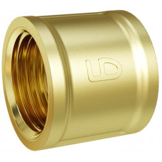 LD Pride муфта В×В 1 латунь ЛС59-1В, LD.65.502.25