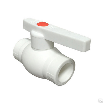 Valfex Standard Optima кран шаровой 40 PPR/сталь, белый, VALF 10145040