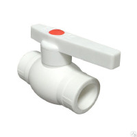 Valfex Standard Optima кран шаровой 50 PPR/сталь, белый, VALF 10145050