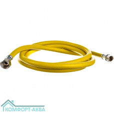OVERCON 4630056915032 шланг газовый 100см В×Н 1/2 ПВХ желтый
