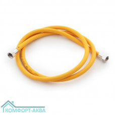 OVERCON 4630056914912 шланг газовый 250см В×В 1/2 ПВХ желтый