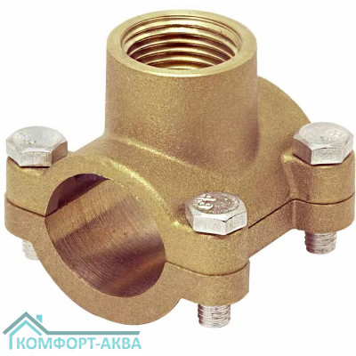 TIM врезка трубная 1/2×1/2×1/2 В латунь CW617N, ST222