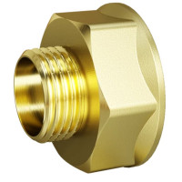 LD Pride переходник В×Н 1×1/2 латунь ЛС59-1В, LD.65.509.25х15