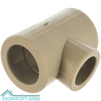 Alpha тройник переходной 32×25×32 PPR серый