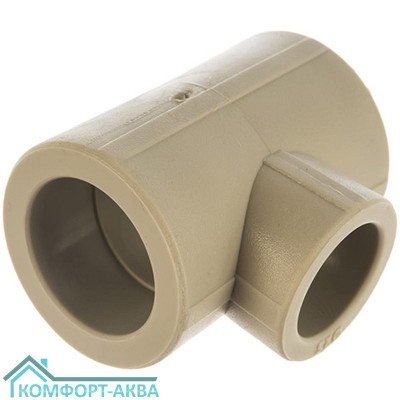 Alpha тройник переходной 32×25×32 PPR серый