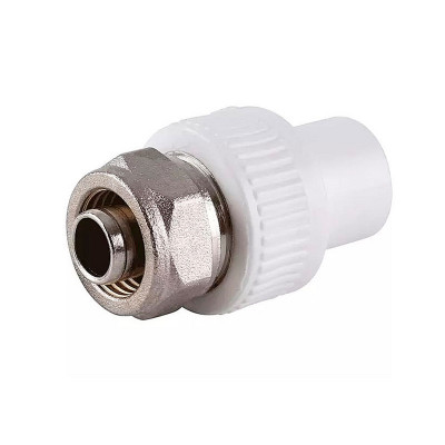 Valfex Standard муфта комбинированная PPR-PEX 20×16 PPR/латунь ЛС59-1, белый, 11142020
