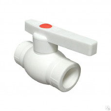 Valfex Standard кран шаровой 20 PPR/латунь ЛС-59-1, белый, 10144020