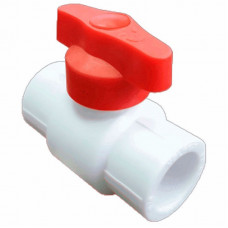 Valfex Standard кран-мини шаровой 25 PPR, белый, 20255025R