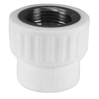 Valfex Standard муфта комбинированная ВР 40×1 PPR/латунь ЛС-59-1, белый, 10129040