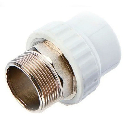 Valfex Standard муфта комбинированная НР 40×1 PPR/латунь ЛС-59-1, белый, 10130040