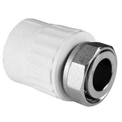 Valfex Standard муфта НГ 32×1 PPR/латунь ЛС-59-1, белый, 10139332