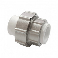 Valfex Standard муфта раъемная 25x25 PPR/латунь ЛС-59-1, белый, 11157025