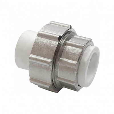 Valfex Standard муфта раъемная 25x25 PPR/латунь ЛС-59-1, белый, 11157025