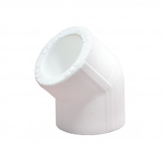 Valfex Standard угольник 45° 20 PPR, белый, 10107020