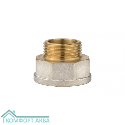 TIM переходник 1/2×3/8 В×Н латунь CW617N, SFM028