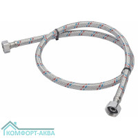 ZERIX гибкая подводка 60см В×В 1/2×1/2 ПВХ, сталь нержавеющая