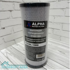Alpha картридж карбонблок прессованный уголь FCCBL-10BB