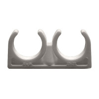 Valfex Standard опора двойная без защелки 32-32 PPR, серый, 10161032Г