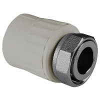 Valfex Standard муфта НГ 32×1 PPR/латунь ЛС-59-1, серый, 10139332Г