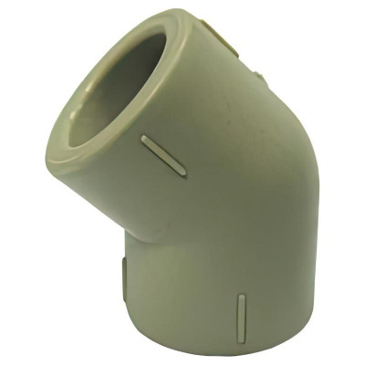 Valfex Standard угольник 45° 40 PPR, серый, 10107040Г
